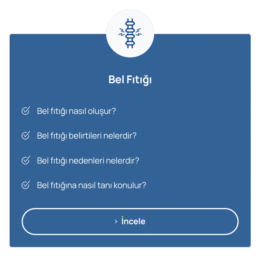 Bel Fıtığı - Prof. Dr. Hakan Sabuncuoğlu
