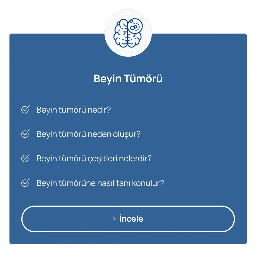 Beyin Tümörü - Prof. Dr. Hakan Sabuncuoğlu